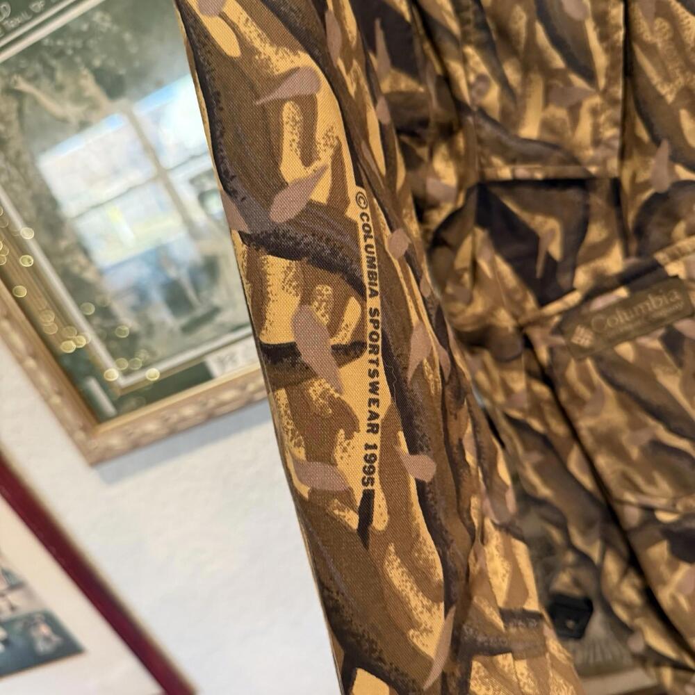 Vintage 90s RARE‎ Columbia Sportswear Delta Marsh Camo Hunting Jacket Size XL - Picture 6 of 9